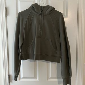 Lululemon scuba crop hoodie